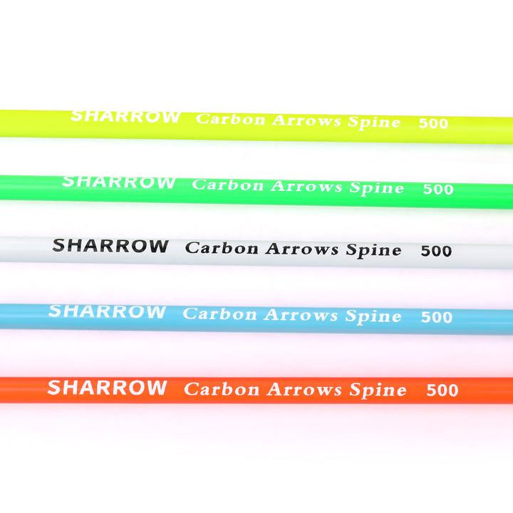 🎯31" Fluorescence Carbon Arrows for Archery Target Practice Hunting