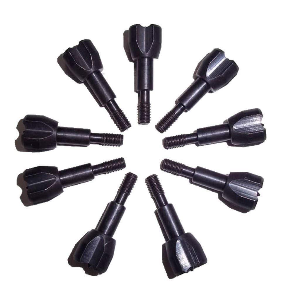 🎯Archery Broadheads Arrowheads 100 Grain Screw-in Tip Points Hunting Crossbow