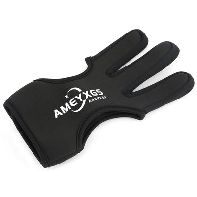 🎯AMEYXGS Bogenschießen-Handschuh und Bogenschießen-Armschutz-Set