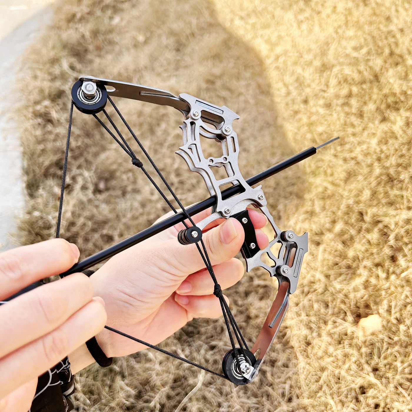 Mini Archery Compound Bow Arrow Set  Kids Target Gift