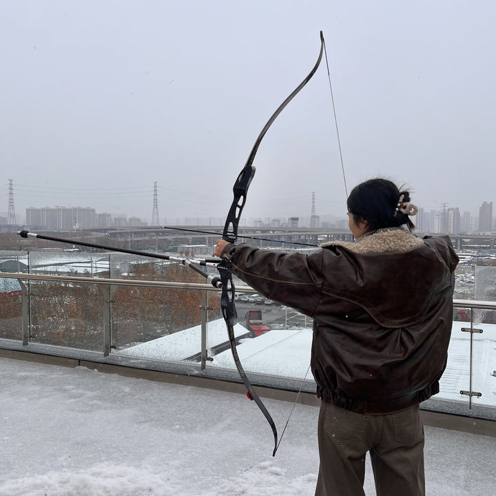 🎯AMEYXGS Archery Pro Recurve Bow Target Stabilizer 3K Carbon Long Stabilizer