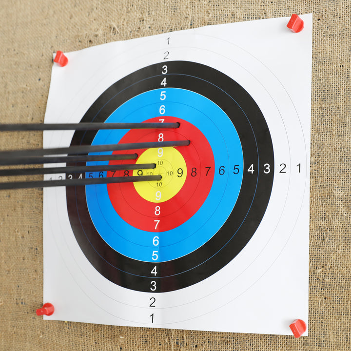 🎯Target Faces Archery Paper for Range Backyard Practice & Shooting