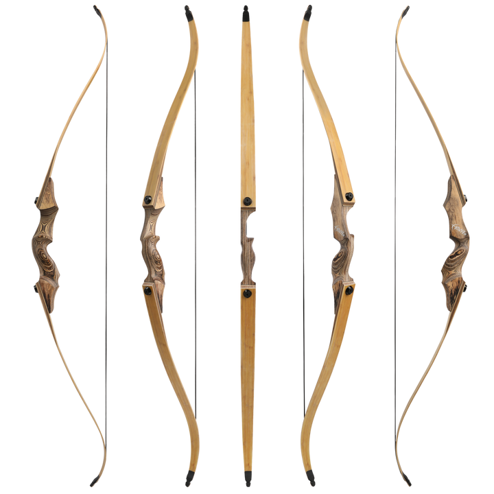 🎯BLACK HUNTER Archery Recurve Bow 60inch Hunting Target Practice