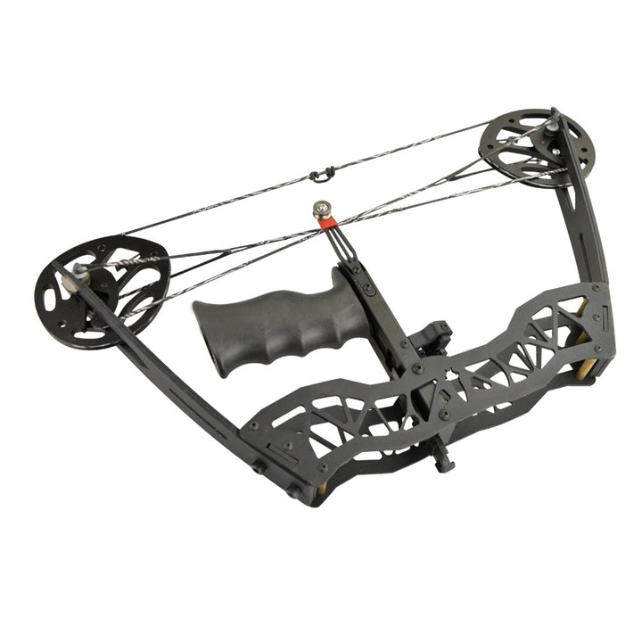 AMEYXGS 40lbs Bogenschießen-Set aus schwarzem Compound-Bogen und Pfeilen für Erwachsene, Jugendliche, Jagd, Angeln, Schießen
