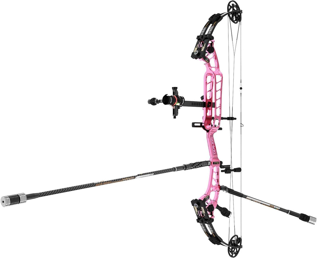 🎯Sanlida Archery Hero X10 Ⅱ Advanced Target Compound Bow Kit ATA 40" with All Accessories