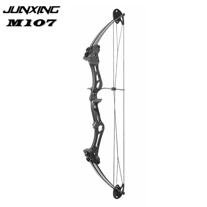 Bogenschießen-Compound-Bogen Junxing M107, einstellbares Gewicht (35–55 lbs)