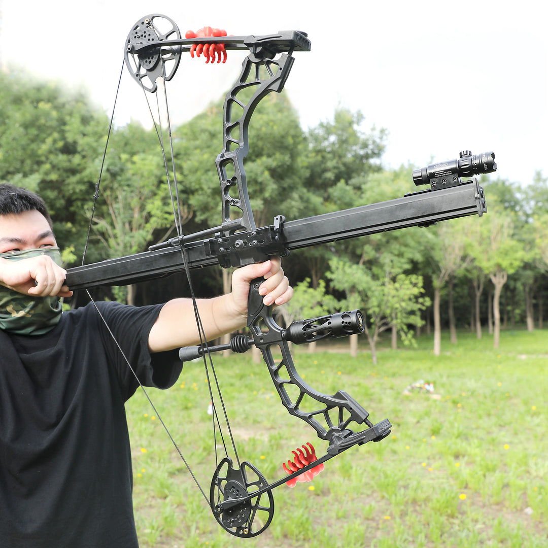 🎯Archery Shooter Launcher  Repeating Compound Bow 6 arrow Rapid