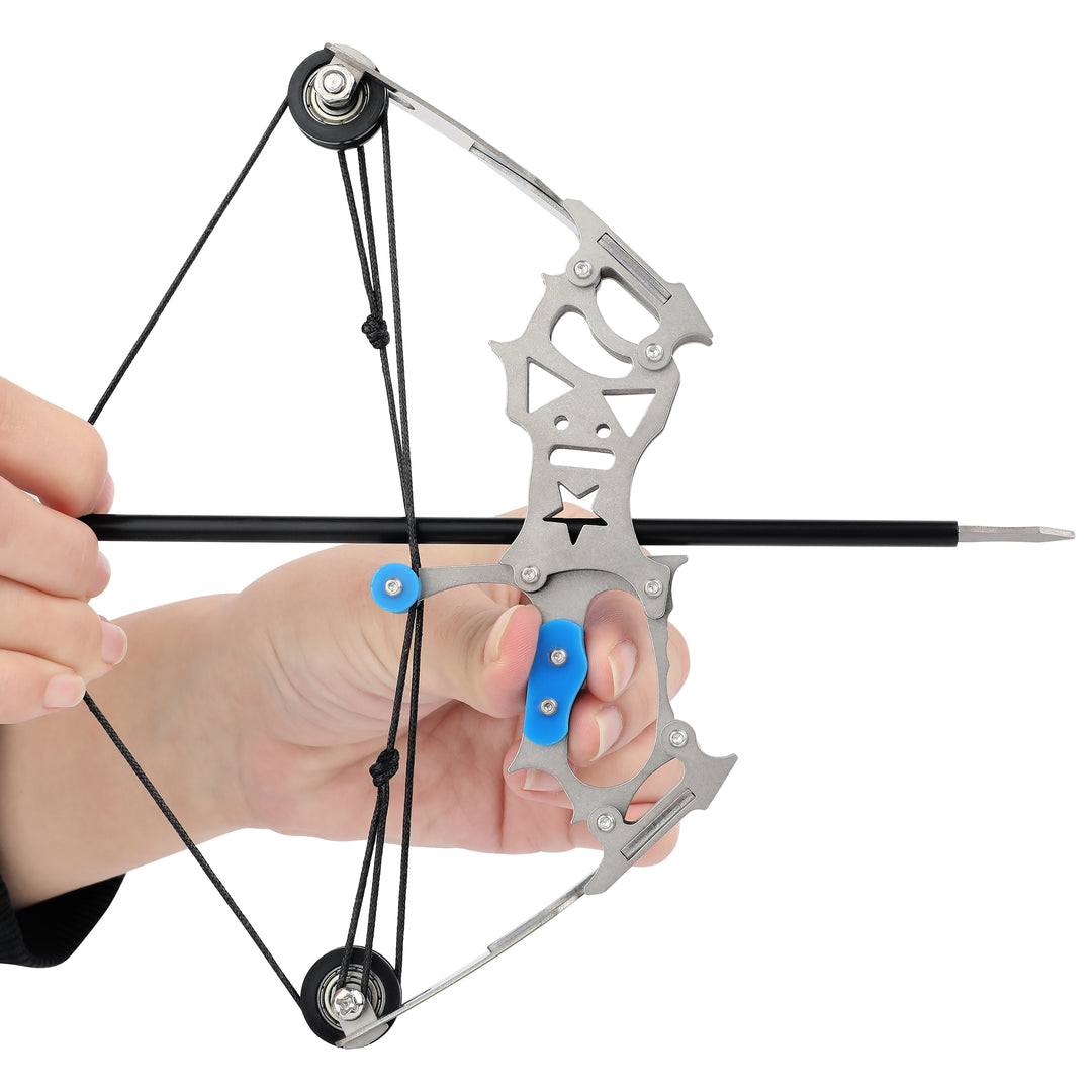 🎯Mini Compound Bow Arrow Set Gift Target Toy Archery Practice Outdoor Recreational Activities