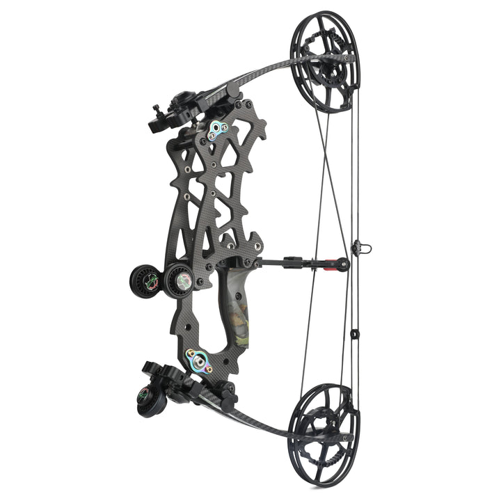🎯Carbon Hunting Compound Bow 40-70lbs Short Axis