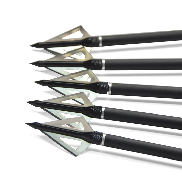 🎯Carbon Crossbow Arrow Bolts with 3 Blade Archery Broadheads
