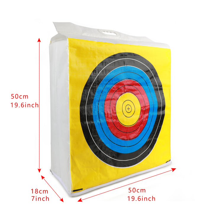 🎯Archery Target 20'' EVA Foam Square Moving Youth Practice Hunting