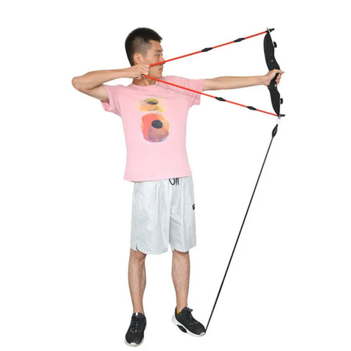 Bogenschützen-Armkrafttrainer, Übungsgerät, Übungs-Bogenschießen-Zubehör 