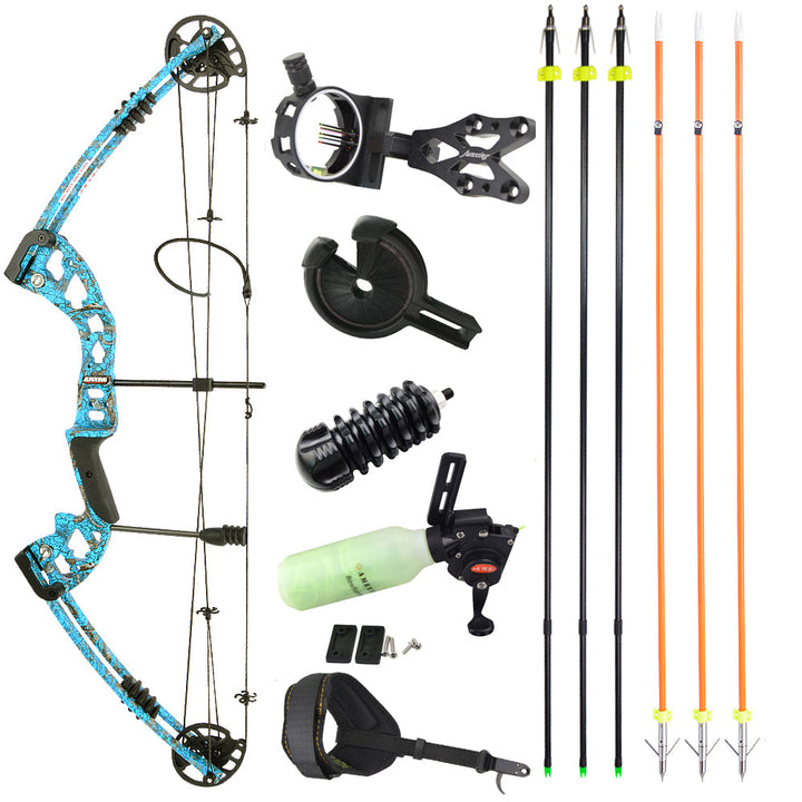 🎯30-70lbs M131 Archery Compound Bow Adults Teens Arrow Catapults