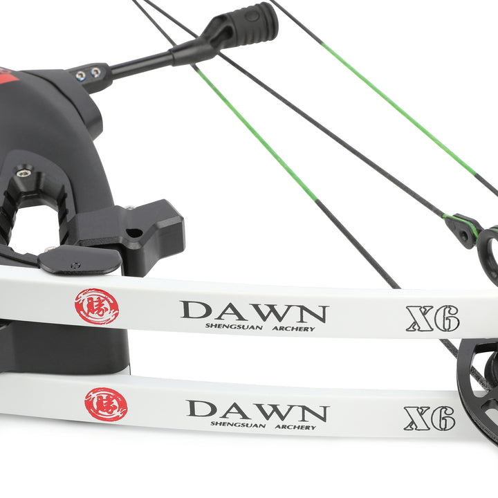 DAWN Archery X6 Carbon Hunting Compound Bow 0-70lbs
