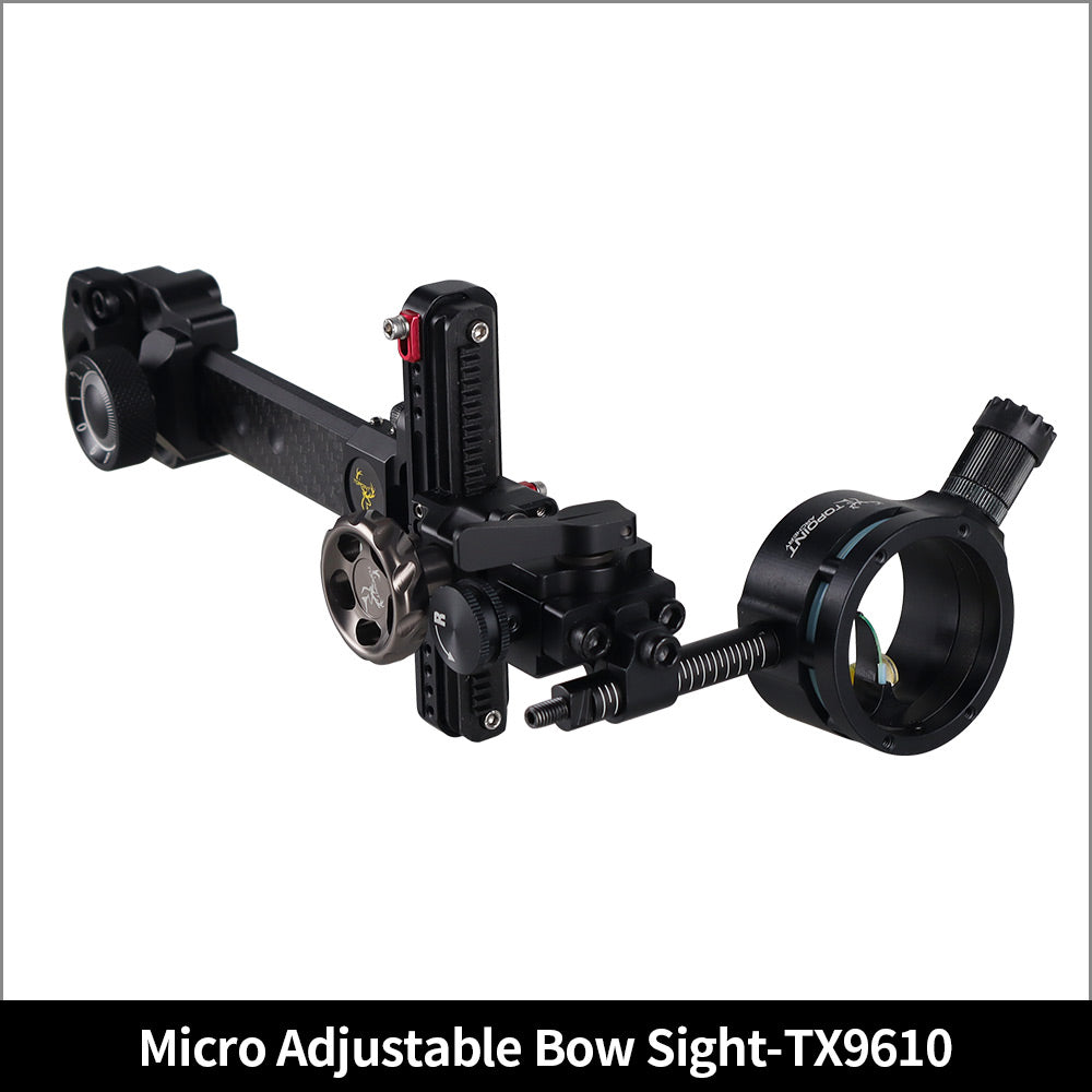 🎯Micro Adjustable Bow Sight-TX9610 with Lens Set 4X6X8X