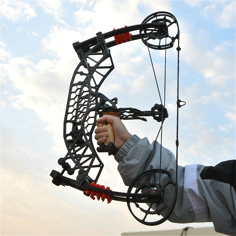 🎯TULU Archery Compound Bow MAGIC WORLD Steel Ball Arrows Hunting