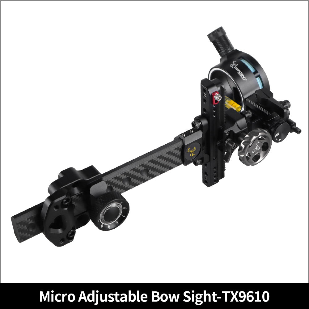🎯Micro Adjustable Bow Sight-TX9610 with Lens Set 4X6X8X