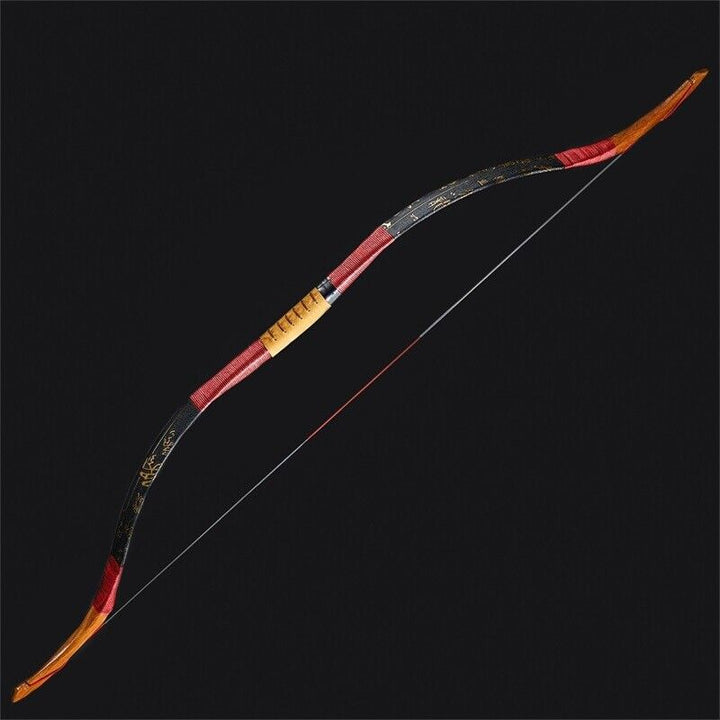 🎯Traditional Archery Recurve Bow Longbow Horsebow & Arm guard & Carbon Arrows