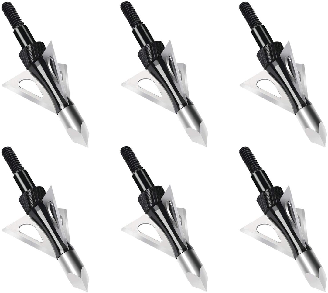 🎯Broadheads 100Grain 3 Blade for Hunting Composite Bow Crossbows