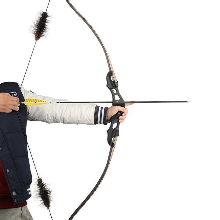 🎯AMEYXGS Archery Beaver Fur String Stabilizer Traditional Recurve Longbow