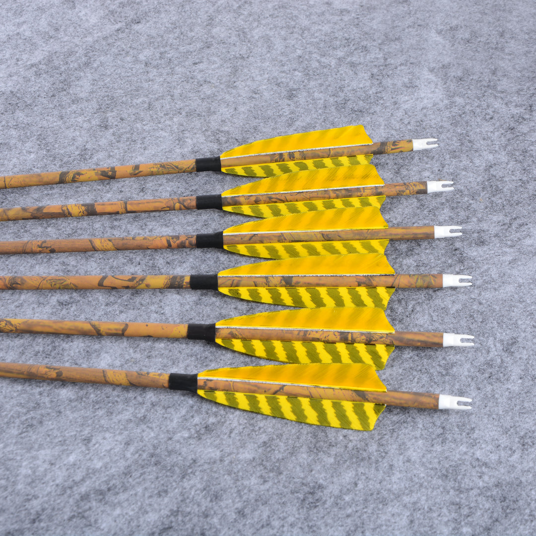 🎯50pcs Arorw Feathers  3‘’4‘’ 5''Turkey Archery for DIY Arrows Practice Target