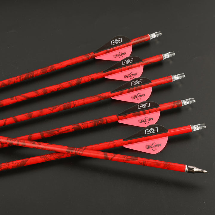🎯Camo Carbon Arrows Archery for Compound Recurve Bow