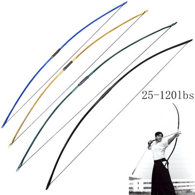 🎯67-Zoll-Langbogen, traditionelles Bogenschießen, 25–100 Pfund