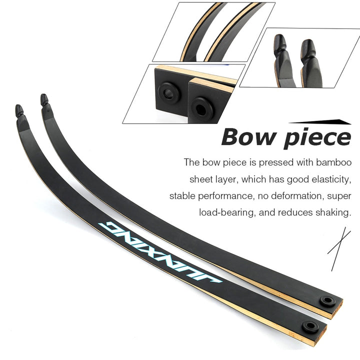 Archery 18-40 Lbs Limbs for JunXing F158 DIY Recurve Bow Accessory Training