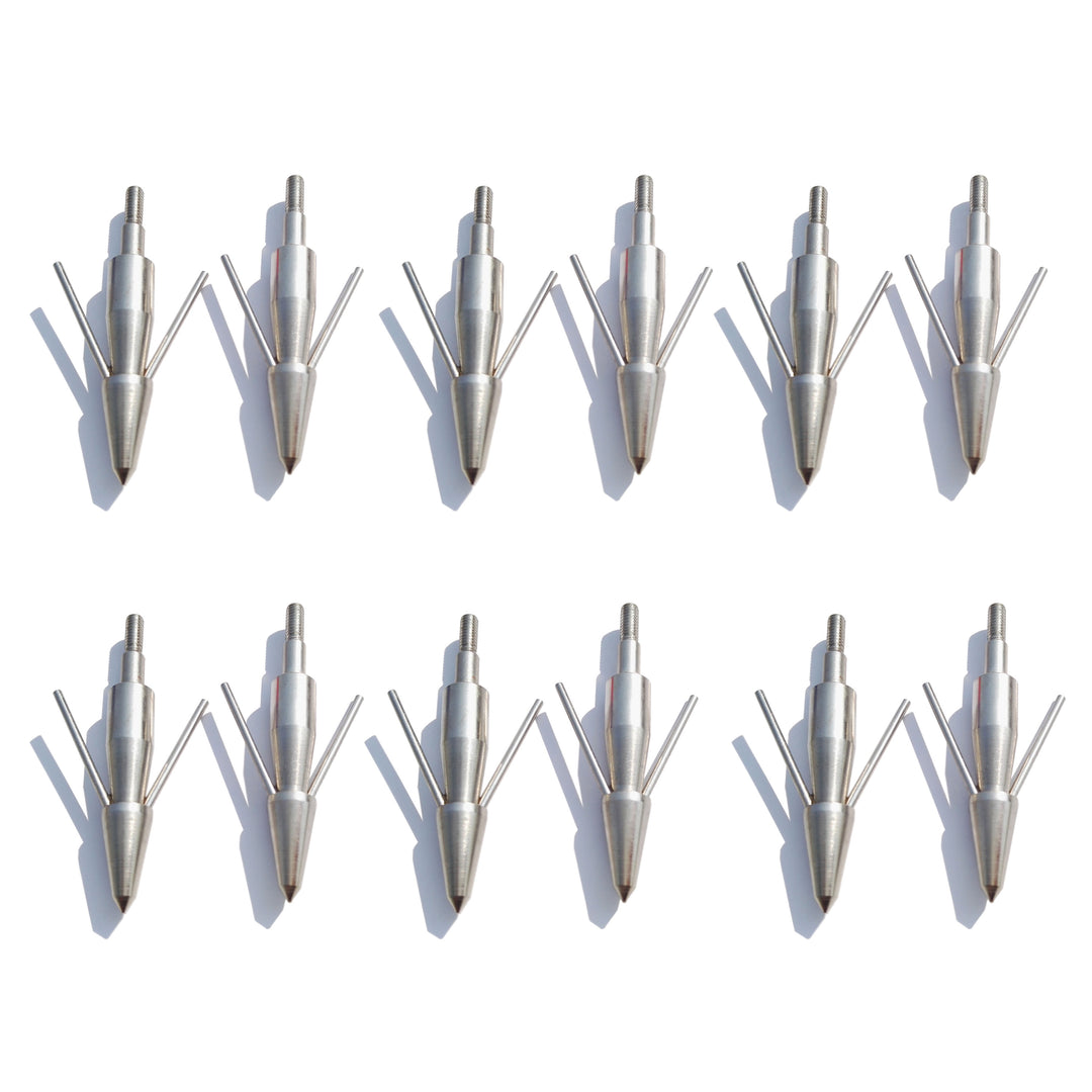 135 Grain Bow Fishing Arrow Head Arrowhead Compound Recurve Bow Metal Arrow  Tips
