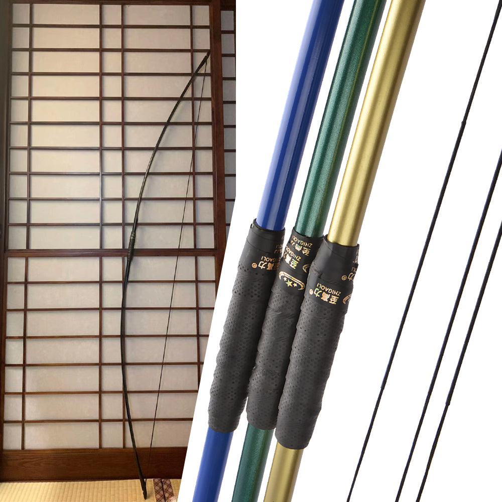 🎯67inch Traditional English Longbow Archery 25-120lbs