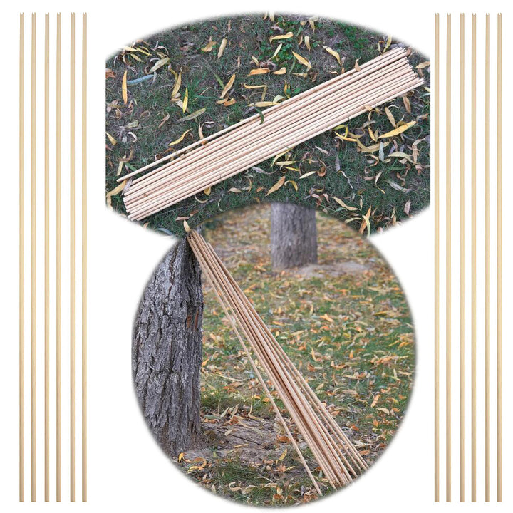 🎯12pcs/Box Wood Arrow Shaft 5/16'' Archery Traditional Longbow