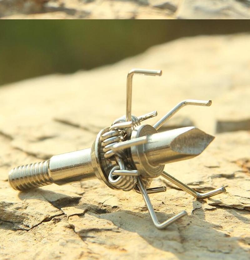 🎯Archery Hunting Broadheads Practice Arrowheads Points Tips