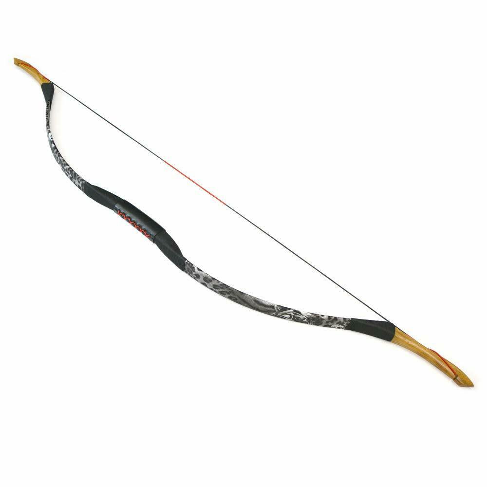 🎯25-55lbs Traditional Longbow Recurve Bow Horse