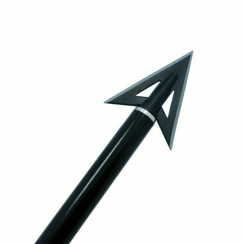 🎯12pcs Arrowheads Broadheads + Box Archery Hunting  Bow