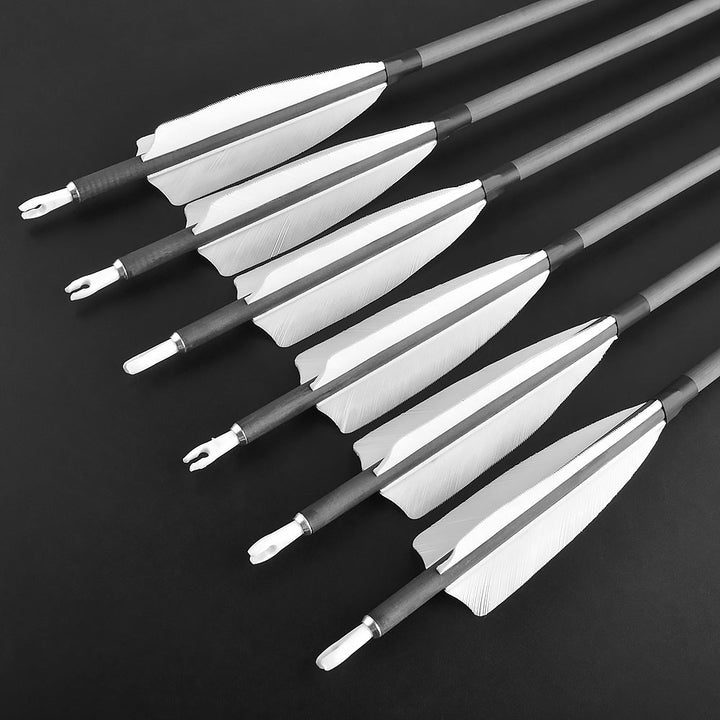 🎯 35'' Carbon Arrows Archery Traditional Longbow