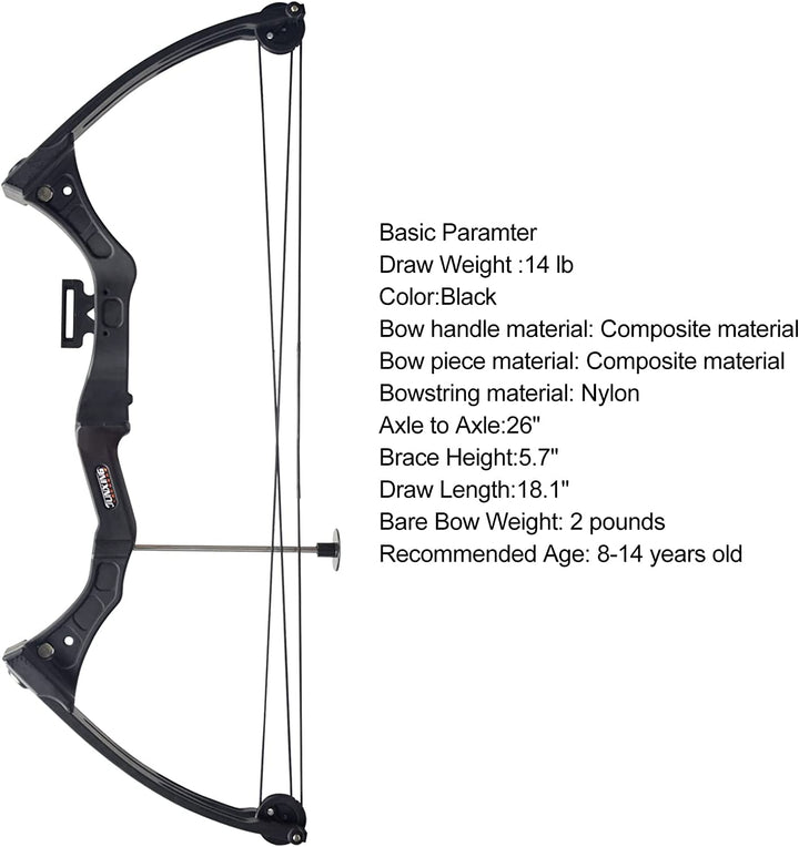 🎯Archery Compound Bow and Arrows Set for Youth and Beginner Birthday Gift