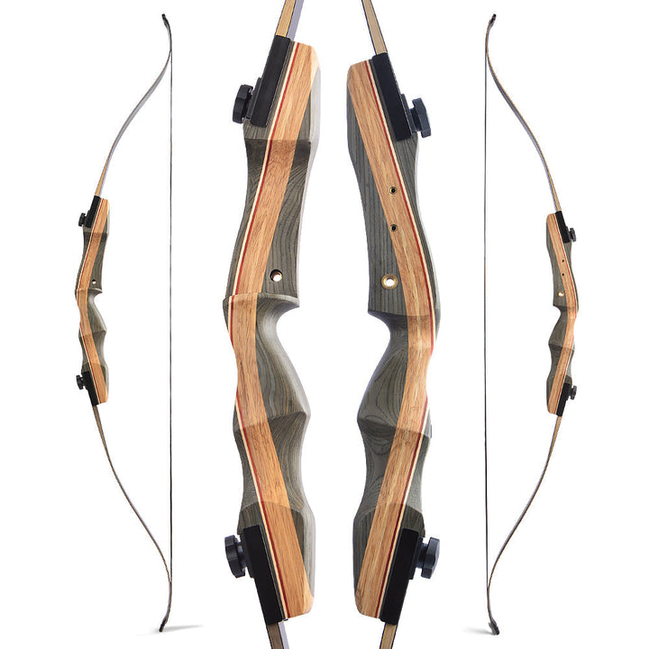 🎯62'' Recurve Bow for Outdoor Hunting, 30-50lbs America Hunting Bow