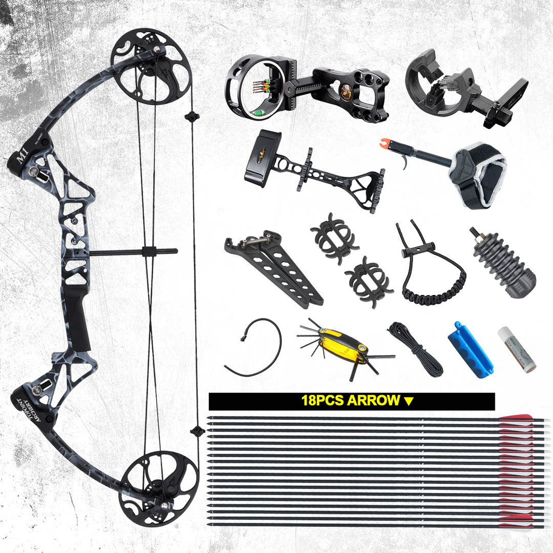 🎯1 Set 19-70lbs M1 Archery Compound Bow