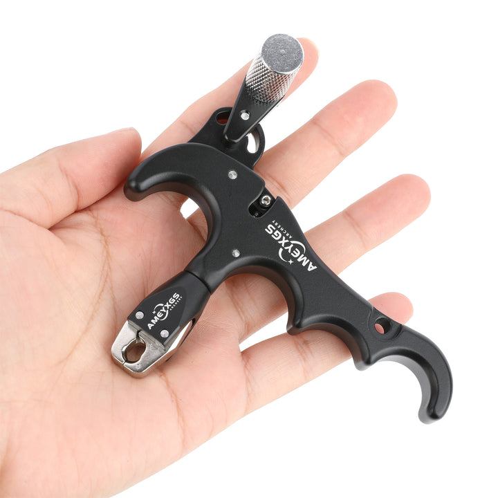 🎯AMEYXGS 4 Finger Release Aids Thumb Trigger Compound Bow