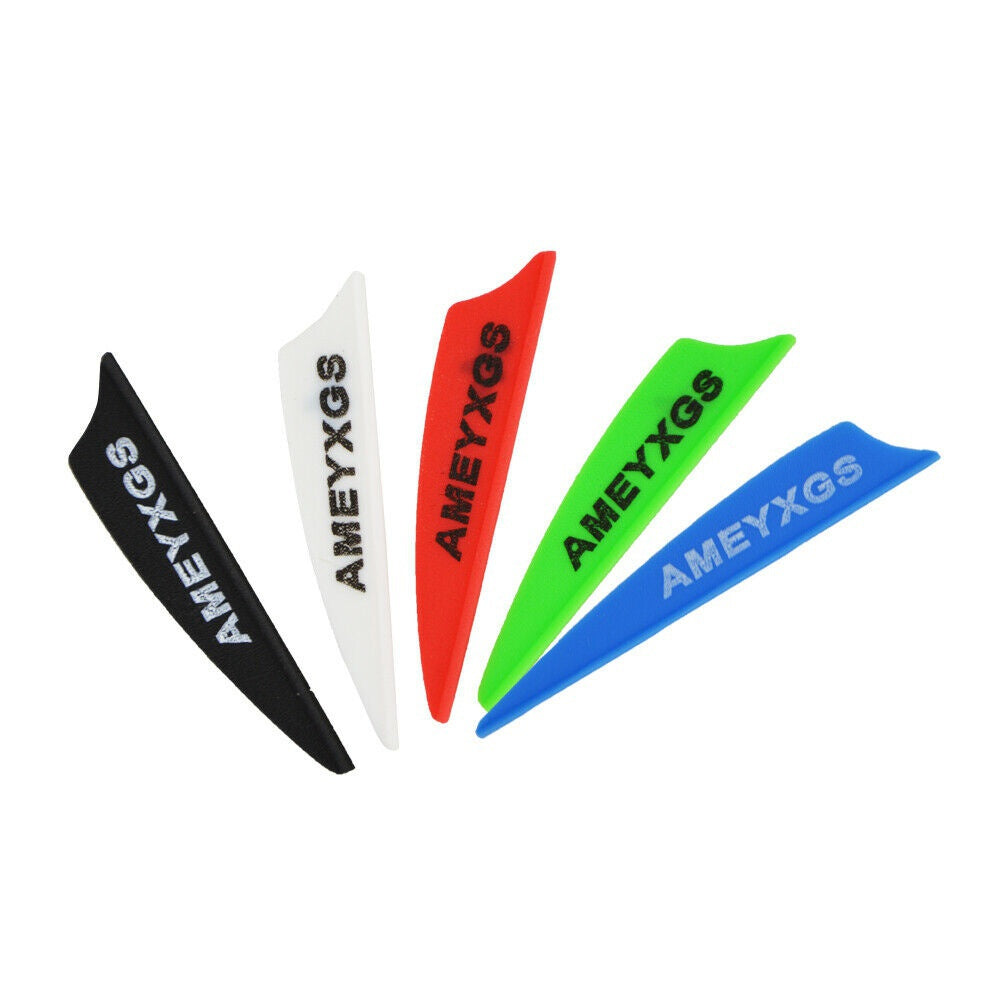 🎯Archery Rubber Vanes Arrow Feather DIY Arrows