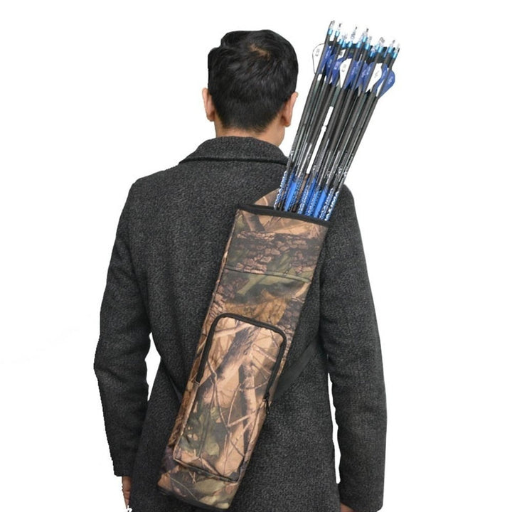 🎯Archery Arrow Quiver Bag Holder Backpack Shoulder