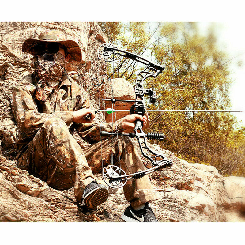 🎯Compound-Bogen-Carbonpfeil-Set für die Jagd, 30–70 Pfund