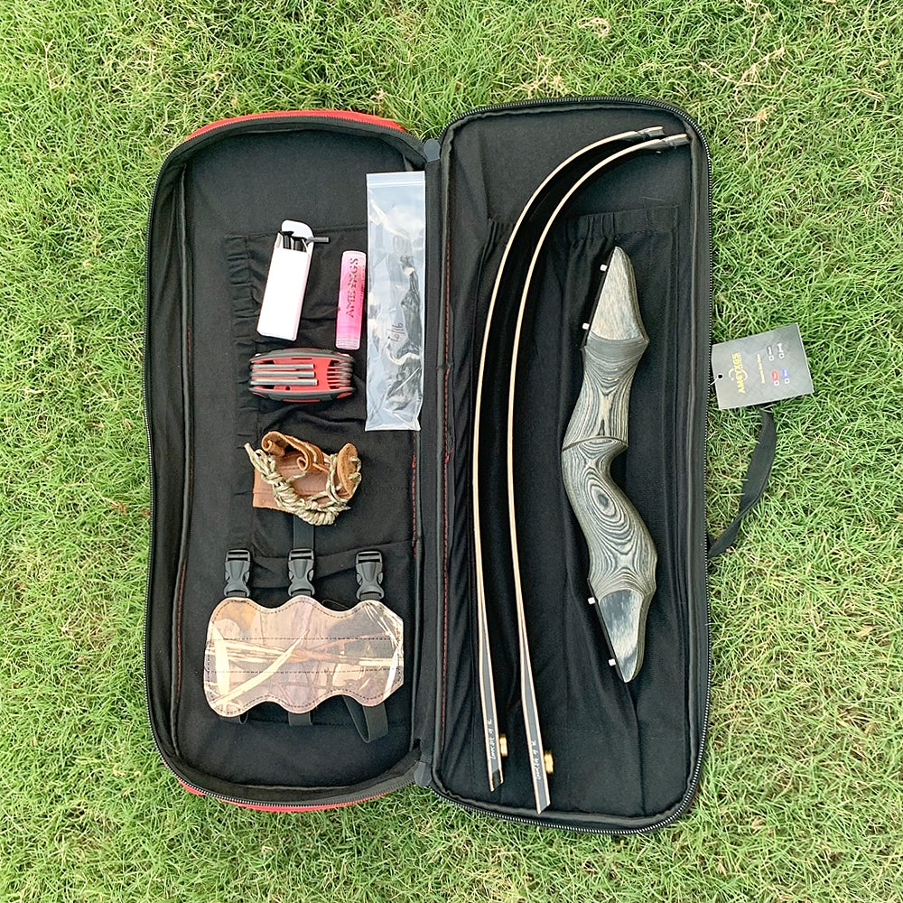 🎯Archery Takedown Recurve Bow Bag Case Portable