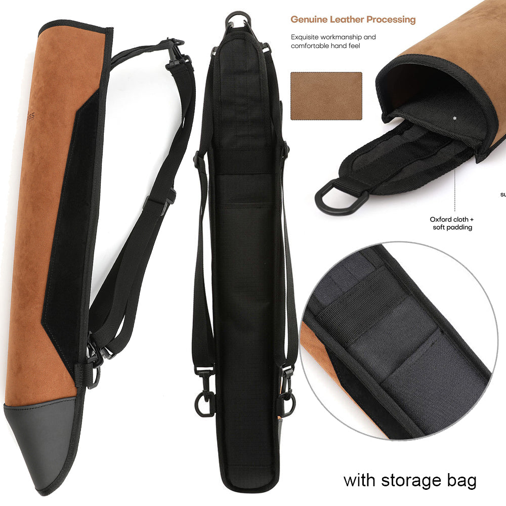 🎯Archery Arrow Quiver Leather Shoulder Bag Back Holder