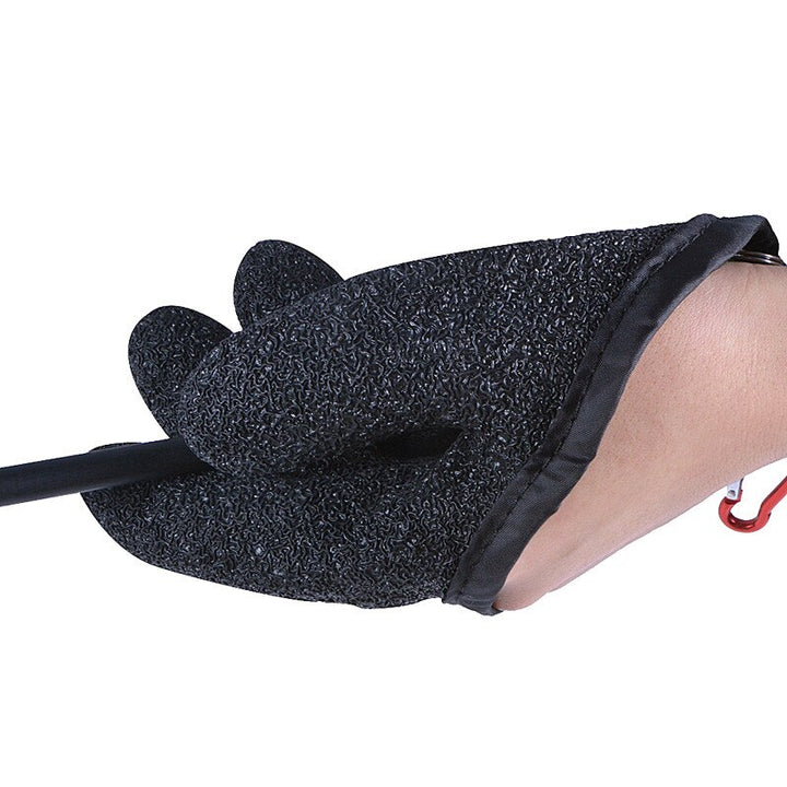 🎯Bogenschießen-Pfeilzieher-Handschuh, wasserdichter, rutschfester Schutz