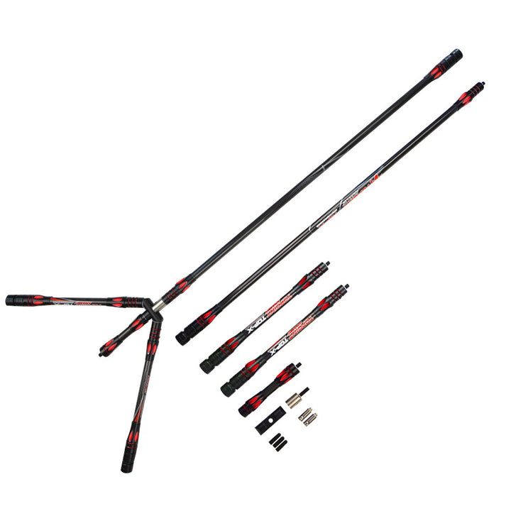 🎯PR634 Archery Stabilizer Balance Bar Set  Rod Recurve Bow Competitive Accessories