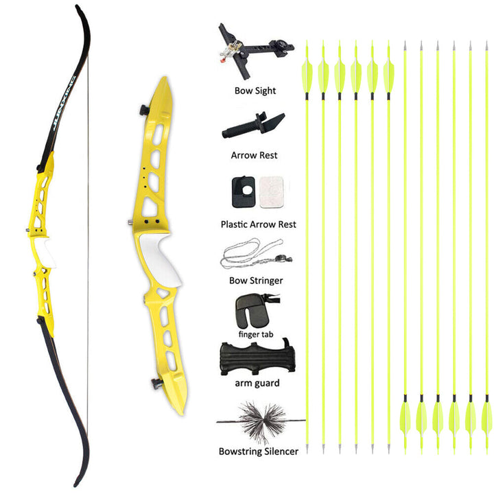 🎯F158 Competitive Recurve Bow Entry-level Training Bow 68inch