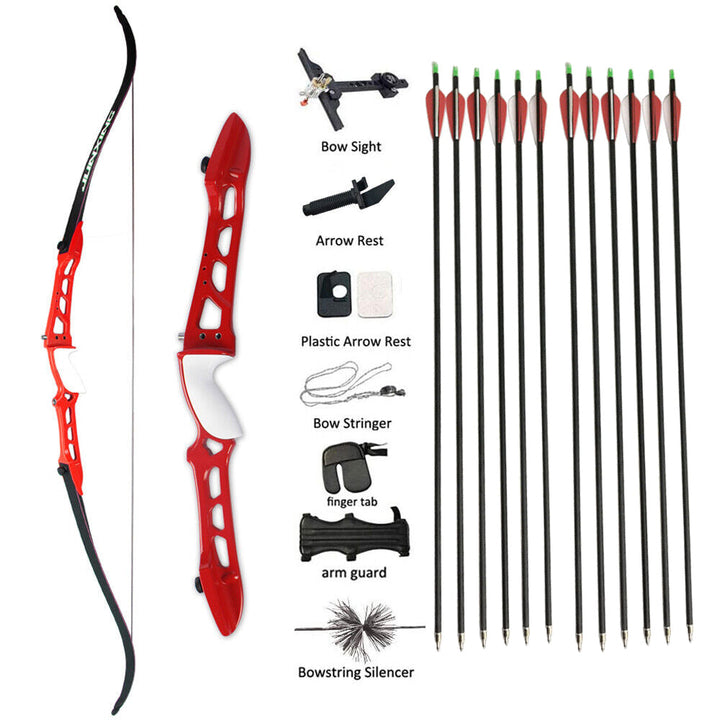 🎯F158 Competitive Recurve Bow Entry-level Training Bow 68inch
