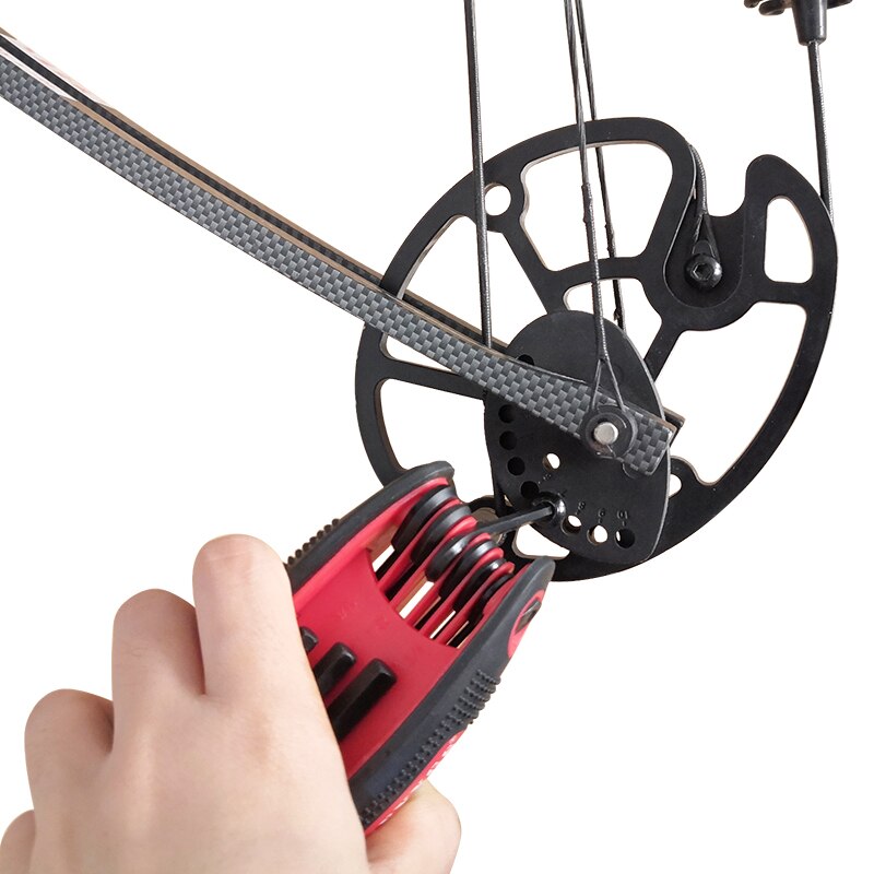🎯Archery Compound Bow 9 In 1 Metal Folding Tool