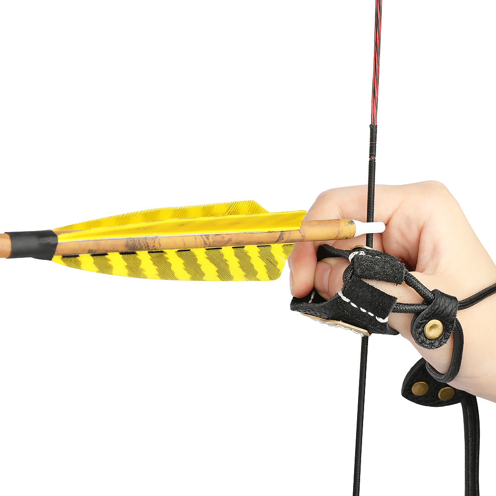 🎯Traditional Recurve Bow Handmade Horsebow 15-50LBS Archery